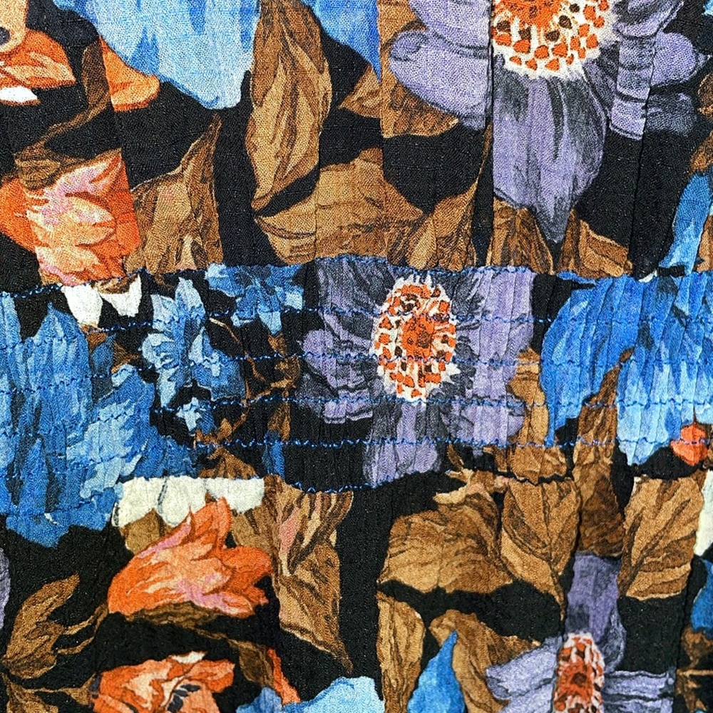 Zara Multicolor Floral Blouse - Picture 13 of 16